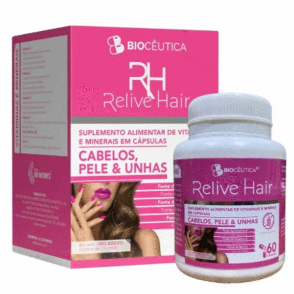 Cabelo pele e unhas