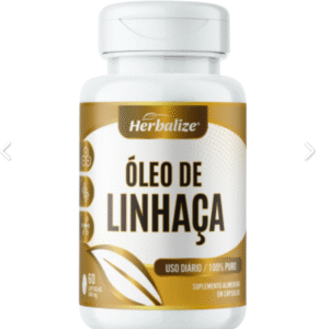 Óloe de linhaça rico em ômega 3, 6, e 9